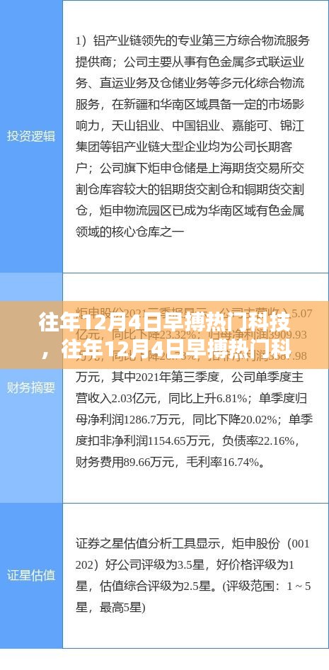 往年12月4日早搏科技热点，初学者与进阶用户必备技能指南