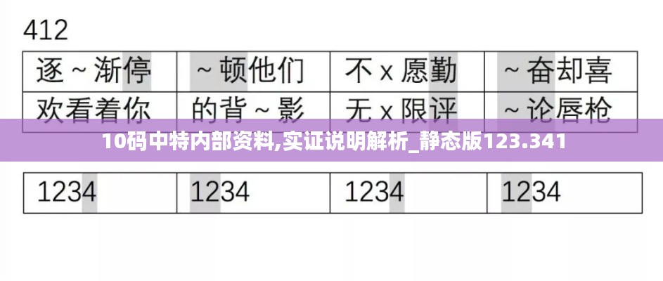 10码中特内部资料,实证说明解析_静态版123.341