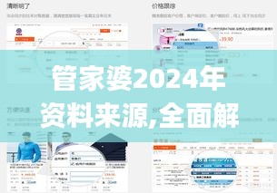 管家婆2024年资料来源,全面解析数据执行_特供款78.294