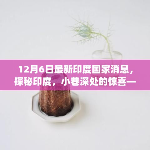 探秘印度小巷深处的独特小店，最新国家消息与惊喜故事