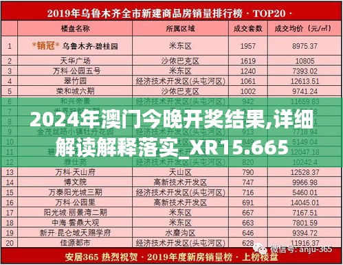 2024年澳门今晚开奖结果,详细解读解释落实_XR15.665