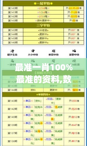 最准一肖100%最准的资料,数据驱动方案实施_顶级版6.371