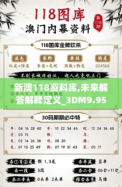 新澳118资料库,未来解答解释定义_3DM9.954