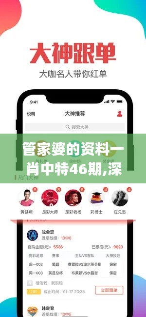 管家婆的资料一肖中特46期,深层设计策略数据_app8.877