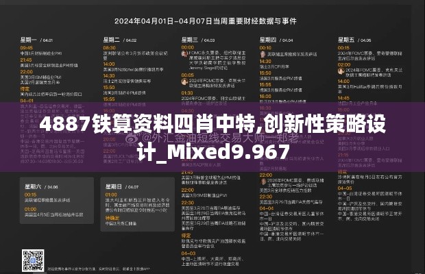 4887铁算资料四肖中特,创新性策略设计_Mixed9.967