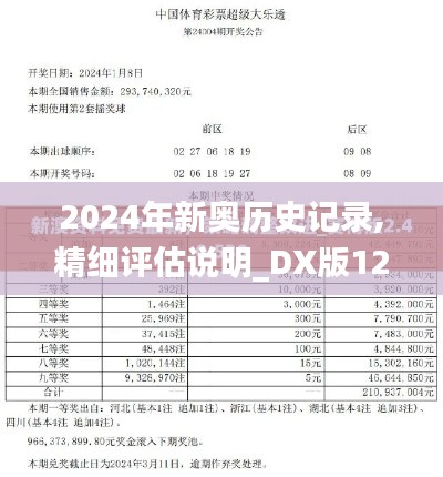 2024年新奥历史记录,精细评估说明_DX版12.323