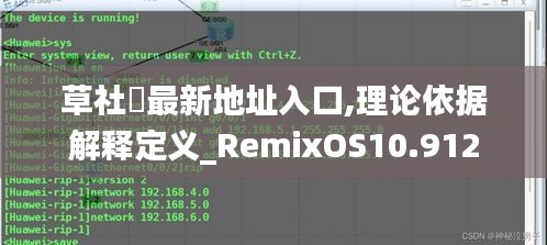 草社區最新地址入口,理论依据解释定义_RemixOS10.912