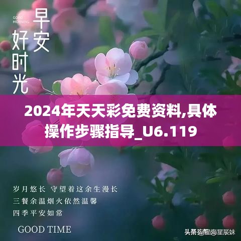 2024年天天彩免费资料,具体操作步骤指导_U6.119