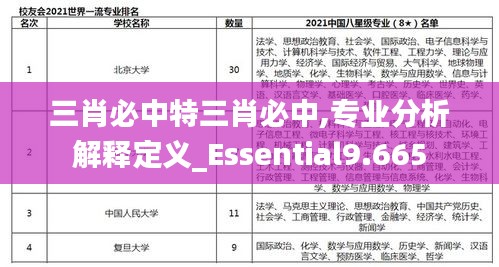 三肖必中特三肖必中,专业分析解释定义_Essential9.665