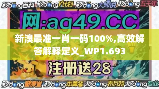 新溴最准一肖一码100%,高效解答解释定义_WP1.693