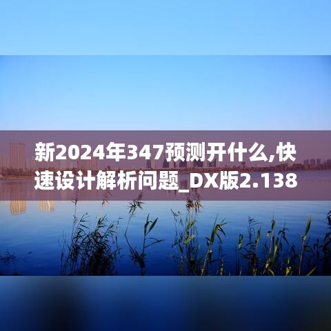 新2024年347预测开什么,快速设计解析问题_DX版2.138