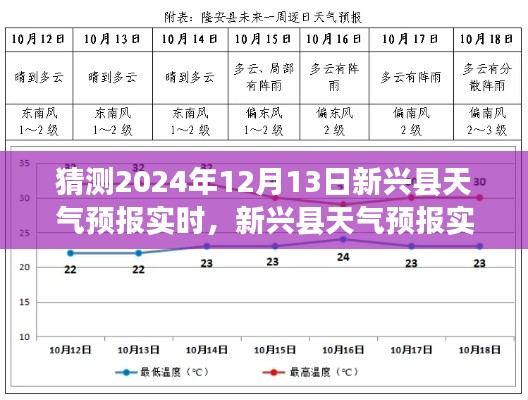 新兴县天气预报实时系统评测，洞察2024年12月13日的天气预报体验与洞察