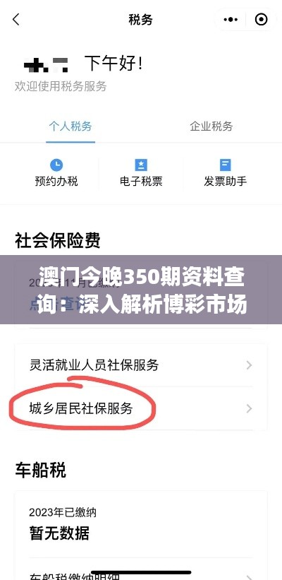 澳门今晚350期资料查询：深入解析博彩市场的热点趋势