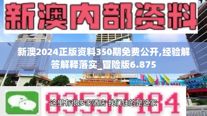 新澳2024正版资料350期免费公开,经验解答解释落实_冒险版6.875