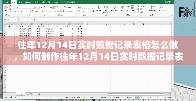 详细步骤指南，如何制作往年12月14日实时数据记录表格的步骤教程