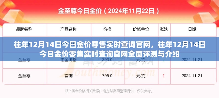 往年12月14日金价零售实时查询官网评测与介绍