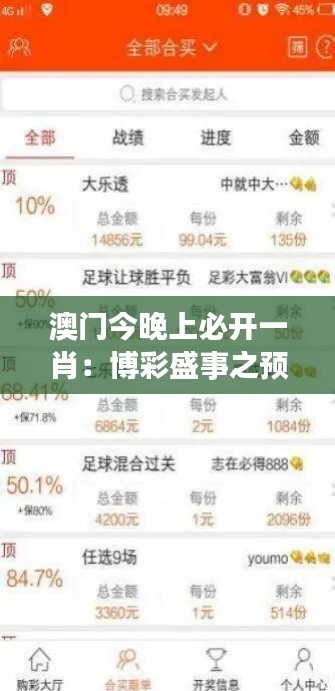 澳门今晚上必开一肖：博彩盛事之预兆