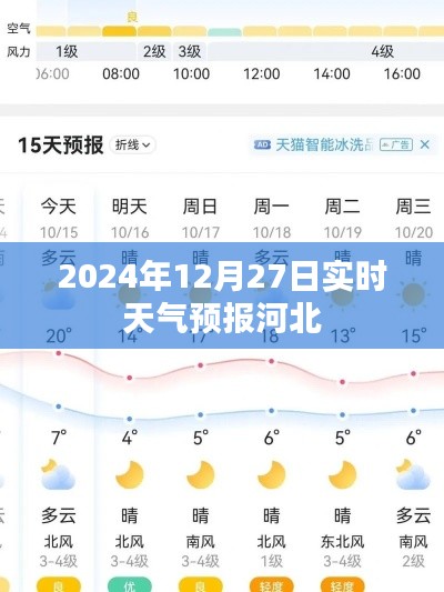 河北天气预报实时更新，2024年12月27日天气情况