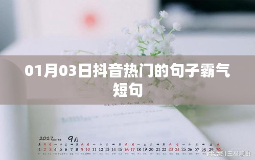 抖音热门霸气短句精选，新年新气象，霸气侧漏！