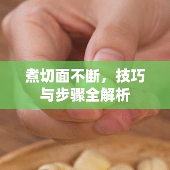 煮切面不断，技巧与步骤全解析