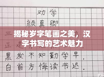 揭秘岁字笔画之美，汉字书写的艺术魅力