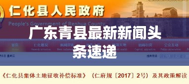 广东青县最新新闻头条速递