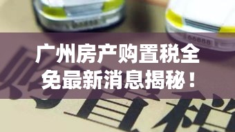 广州房产购置税全免最新消息揭秘！